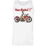 Débardeur de Van Halen - Pinup Motorcycle - S à 3XL - pour Homme - blanc