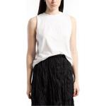 T-shirts à imprimés de créateur DKNY blancs à logo en modal sans manches à col rond Taille M look casual pour femme 