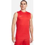 Débardeurs Nike Academy rouges Taille XXL look sportif pour homme en promo 