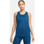 Débardeurs Nike Dri-FIT bleus look fashion pour femme 