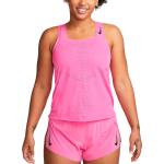 Débardeurs de sport Nike roses sans manches Taille XS pour femme en promo 