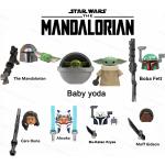 Décennie s de construction Star VANMandaloriens figurine d'action bébé Yoda Ahsoka Stormtroopers