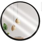 Miroirs muraux en bois diamètre 30 cm 