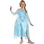 Déguisements bleus en tulle enfant La Reine des Neiges Elsa look fashion 