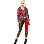 Déguisements de clown rouges Suicide Squad Harley Quinn Taille L look fashion pour femme 