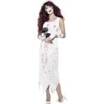 Déguisements de zombie blancs look fashion pour femme 