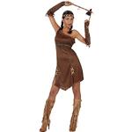 Déguisements d'indien Atosa marron Pocahontas Taille L en promo 