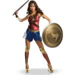 Déguisements de Super Héros argentés métalliques Wonder Woman Taille S look fashion pour femme 