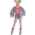 Vêtements de sport Amscan multicolores Suicide Squad Harley Quinn Taille L look fashion pour femme 