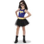 Déguisements Dc Comics à paillettes de Super Héros enfant DC Super Hero Girls Batgirl 