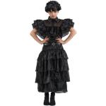 Robes de bal noires La Famille Addams Mercredi Addams look gothique pour fille de la boutique en ligne Rakuten.com 