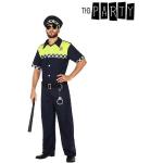 Déguisements de policier beiges nude en polyester Taille L look fashion pour homme 