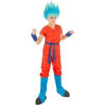 Déguisements turquoise enfant Dragon Ball Son Goku look fashion 