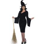 Déguisements de sorcière noirs Taille XXL look fashion pour femme 