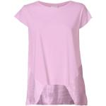 DEHA - T-shirt LINEN TRIMS T-SHIRT en coton, violet clair (L)
