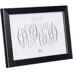 Cadres photo en bois Deknudt Frames noirs en résine 15x23 