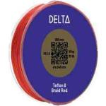 Delta Teflon 8 Braid 300 M Braided Line Rouge 0.360 mm