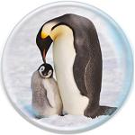 Magnets en cristal à motif pingouins 