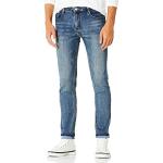 Jeans droits en coton tapered W33 look fashion pour homme 