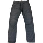 Jeans carotte Denham the Jeanmaker gris en cuir stretch Taille M W29 L32 classiques pour homme 