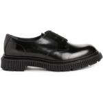 Chaussures ADIEU Paris noires en cuir lisse à lacets look chic pour homme 
