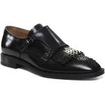Chaussures Fratelli Rossetti noires à franges look casual pour femme 