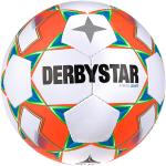 Ballons de foot Derbystar orange en promo 