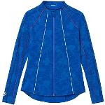 Vestes de running Desigual bleues Taille L look fashion pour femme 