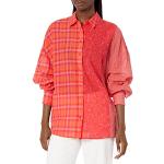 T-shirts Desigual orange à manches courtes à manches courtes Taille L look fashion pour femme 