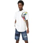 Chemises Desigual blanches Taille M look casual pour homme 