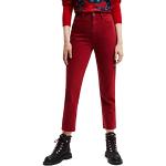 Jeans Desigual rouges Taille S look fashion pour femme 