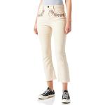 Jeans évasés Desigual beiges Taille L look fashion pour femme 