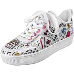 Baskets basses Desigual blanches Pointure 39 look casual pour femme 