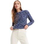Pulls Desigual bleu marine Taille XS look fashion pour femme en promo 