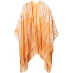 Tuniques caftan Desigual orange à motif tie-dye Tailles uniques look fashion pour femme 
