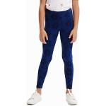 Leggings Desigual bleus look fashion pour fille de la boutique en ligne Amazon.fr 