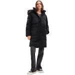 Manteaux longs Desigual noirs en fausse fourrure à col montant Taille XL look fashion pour femme 