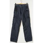 Pantalons cargo Desigual bleus Taille XS W28 L34 pour homme en solde 