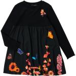 Robes Desigual noires Taille 11 ans pour fille en promo de la boutique en ligne Shoes.fr avec livraison gratuite 