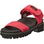 Sandales plates Desigual rouges Pointure 39 look fashion pour femme en promo 