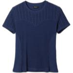 T-shirts col rond de printemps Desigual bleus en coton à manches courtes à col rond Taille XS look casual pour femme 
