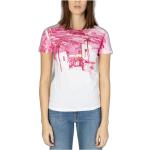 T-shirts Desigual roses en coton Taille XS look casual pour femme 