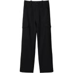 Pantalons de printemps Desigual noirs en viscose Taille XL pour femme 