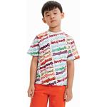 T-shirts à manches courtes Desigual blancs Taille 4 ans look fashion pour garçon de la boutique en ligne Amazon.fr 