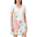 Robes Desigual blanches Taille S look casual pour femme 