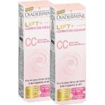 CC Creams Diadermine beiges nude en lot de 2 vitamine E 50 ml correctrices de teint pour peaux ternes texture crème 