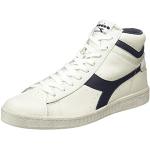 Chaussures de sport Diadora blanches en cuir Pointure 48 look fashion en promo 