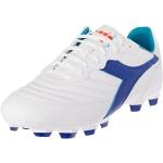 Chaussures de football & crampons Diadora blanches en cuir synthétique à lacets Pointure 46 look fashion pour homme 