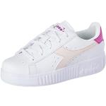 Baskets basses Diadora Game Step blanches Pointure 35 look casual pour fille 