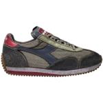 Diadora Heritage Chaussures Homme Équipe H Dirty Vapor Blue Sneakers 201.174736 Stone Wash Evo, 75122 gris pierre abbaye, 45.5 EU
